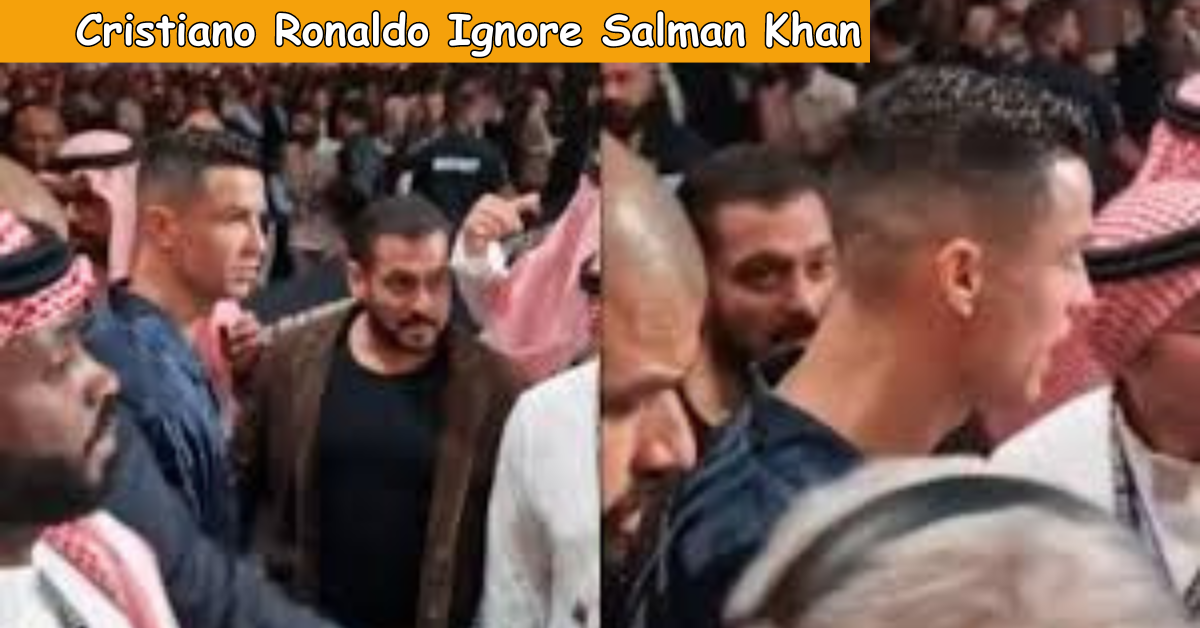 Cristiano Ronaldo Ignore Salman Khan viral video