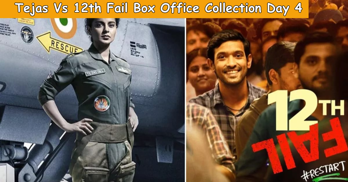 Tejas Vs 12th Fail Box Office Collection Day 4