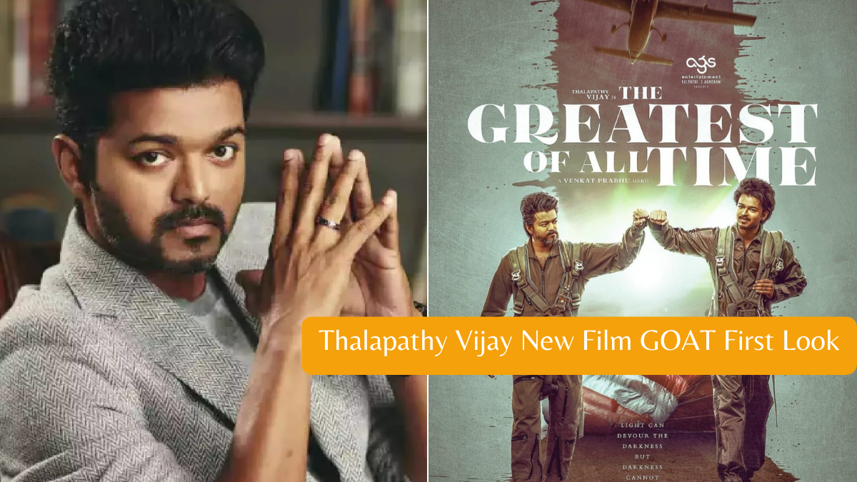 Thalapathy Vijay New Film GOAT First Look GOAT फिल्म में विजय थलापति